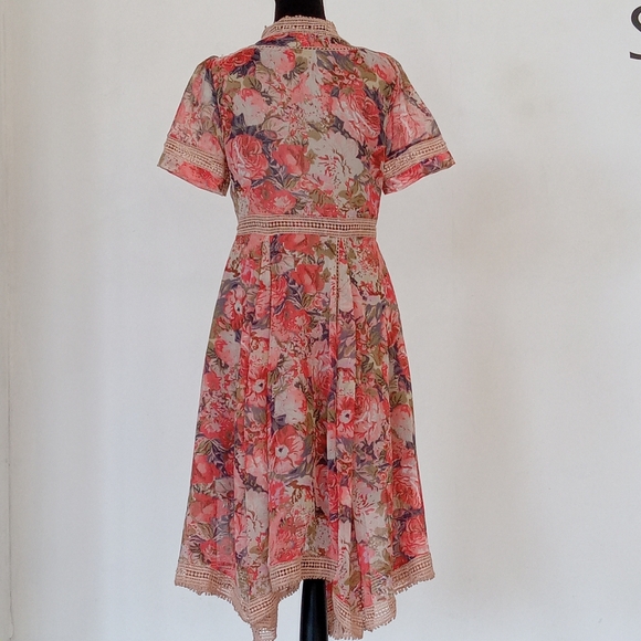 Anthropologie Ranna Gill flower bouquet dress - Picture 6 of 13